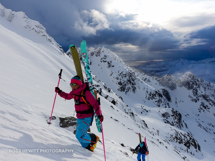 Lofoten Skiing Ross Hewitt Michelle Blaydon-9
